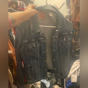 Levi’s jean jacket in excellent condition .